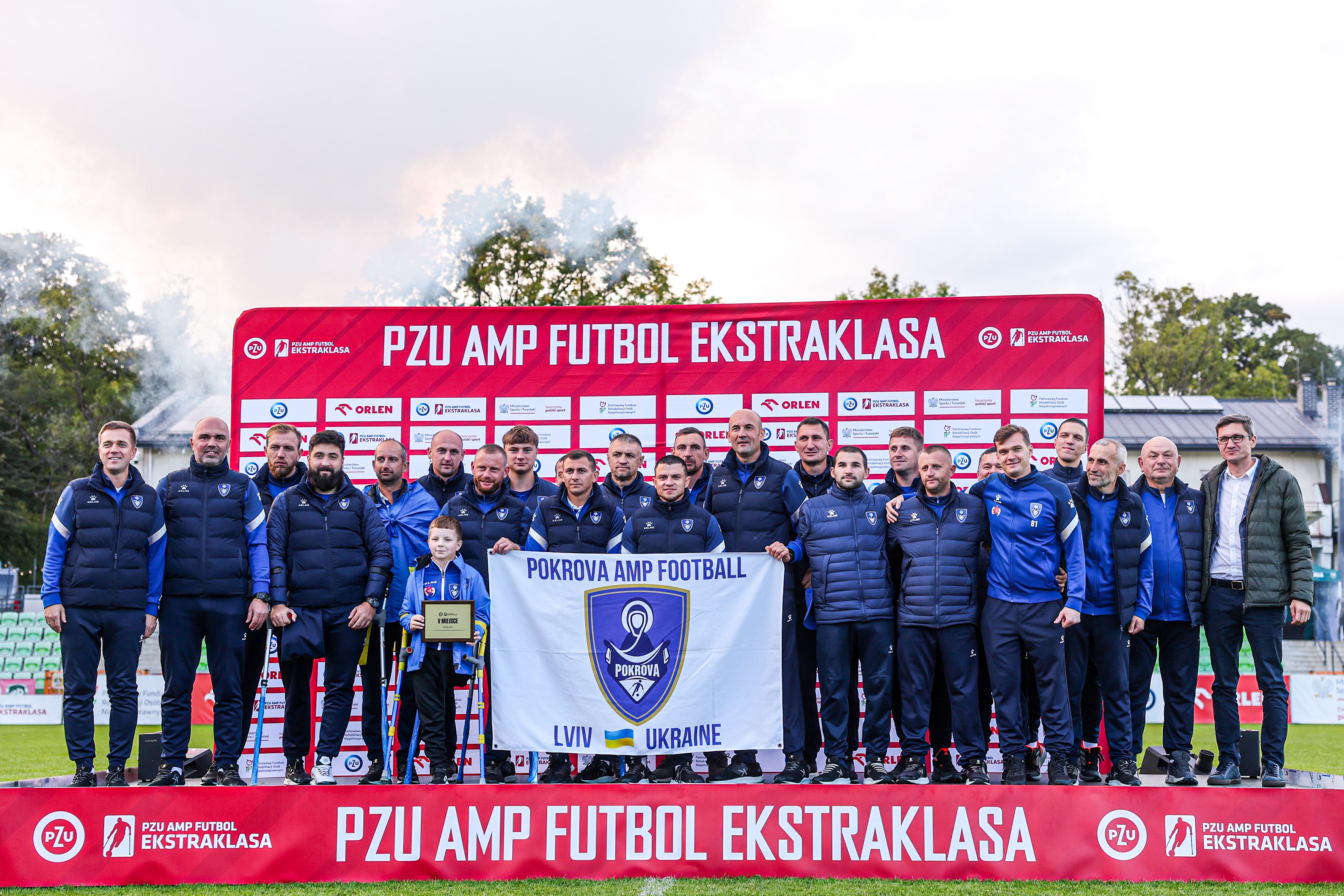 учасник PZU AMP FUTBOL EKSTRAKLASA - 6 і 5 місце