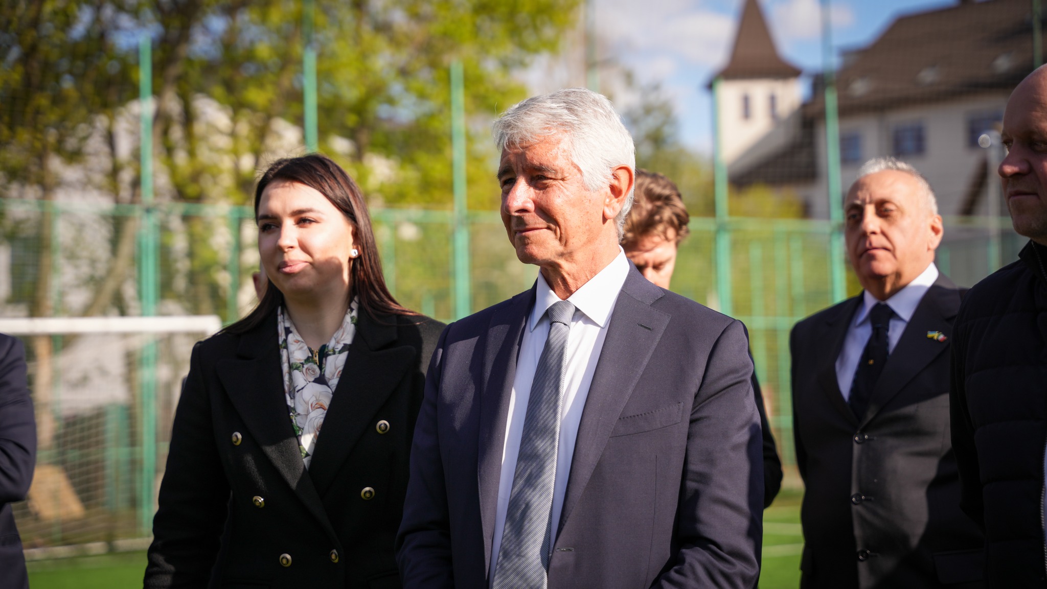 Міністр спорту Італії відвідав  клуб «Покрова АМП» у Львові